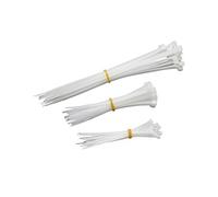 Masidef member of the würth group 1746500 Set Fascette Cablaggio-Misure varie-75 Pezzi, Bianco, 75-teilig