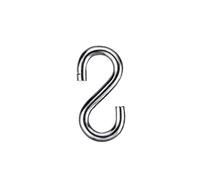 Masidef: Member of the Würth Group DY5240007 4 Ganci A"S" Aperti Zincati, 4,8x50 mm