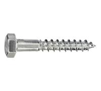 Masidef member of the würth group KL3142060 Tirafondi Testa Esagonale 12 x 60, 18 Pezzi