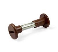 Masidef: Member of the Würth Group R01347 4 Viti di Collegamento Marroni M6, Foro da 8 mm 34-40