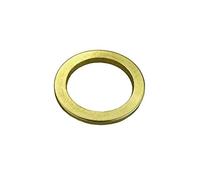 MASIDEF Ottone Alzaporta Rondelle 12-Pezzi, 13 mm Diametro