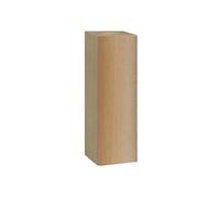 MASIDEF Piedino Quadrato Design, in Legno, H. 120 mm, Acero