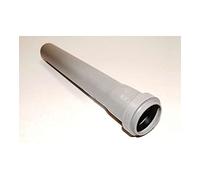 Masidef TEC317571 Tubo Scarico Valsir, Pp 3 Strati 1 Bicchiere, Grigio, D40 x L1000