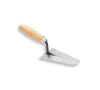MASIDEF Tonda Cazzuola Punta con Legno Manico, 20 cm Taglia