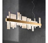 Masiero Lampada LED a sospensione Honicé S100 lunga 100 cm Masiero