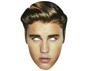 Mask-Arade Maschera Justin Bieber