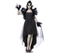 Mask Paradise Costume di Halloween da donna, in poliestere ed elastan, colore nero, taglia S, 80064-002-024