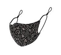 Tucano Urbano Mask Rina (2X) -TU Graphic Black, Clothes-Masks Unisex-Adult, Not Mentioned