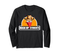 Mask Up Students Back To School Social distancing Teachers Maglia a Manica