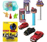 Masked Secret Squirrel Pop! Figure Head Bundle con Retro Cartoon Scooby Doo Mystery Machine Mini + Detective Dick Tracy & Marocco Talpa Pack 6 articoli