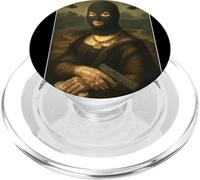 Masked Up Outlaw Monna Lisa PopSockets PopGrip per MagSafe