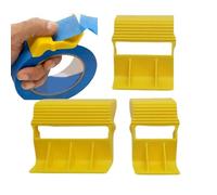 Masking Tape Dispenser, Craft Cutter Set, Precision Tape Tool, 3 Piece Portable Adhesive Guide Clean Edging Aid for Artists Crafters Painters Scrapbooking Labeling Packaging Studio Creative Projects