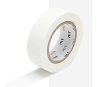 Masking Tape (MT) 1,5 cm tinta unita bianco opaco