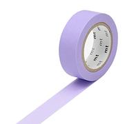 Masking Tape Nastro adesivo decorativo monocolore - Lavanda - 1,5 cm x 7 m