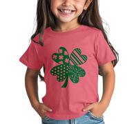 Maskjuwio Girls and Boys St Day Shirt Graphic Tee Comfort Fit for Daily Wear Green Ages 1 15 Maglione a rete, Colore: rosa., 3-4 Jahre