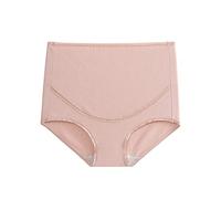 Maskjuwio Intimo Premaman Cotone Donna Mutandine Gravidanza Dopo Il Parto Madre Sotto La Pancia Slip Da Donna Monouso, Colore: rosa., XXL