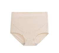 Maskjuwio Intimo Premaman Cotone Donna Mutandine Gravidanza Dopo Il Parto Madre Sotto La Pancia Slip Da Donna Monouso, cachi, L