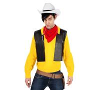 Maskworld Costume Lucky Luke Comic Cowboy Western per Uomo - 4 Pezzi (XL)