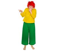 Maskworld Costume Pumuckl per adulti - licenza originale - due pezzi - Carnevale (XXL)