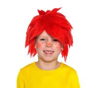 Maskworld Parrucca Pumuckl per Bambino - Rosso - Taglia Unica
