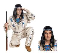 Maskworld Winnetou, Old Shatterhand, Nscho-tschi Western, costume con licenza e accessori per costume dei film di Karl-May, per carnevale e feste a tema