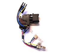 Maslin Interruttore 650724 - 4 650682 - 4 per Makita 6507244 DHP458 DHP448 DDF458 DDF448 BHP458 BHP448 BDF448 BDF458 6507244 6506824, DHP458 DHP448 DDF458