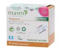 Masmi Tamponi Cotone Bio Superplus 15 pezzi - Igiene Intima