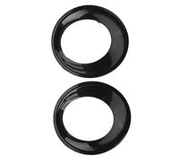 MASO 2 coperture per fendinebbia, Compatibile con BMW X3 E83 LCI 2007-2010, codice articolo 51113423789, 3423789, 51113423790, 3423790, nero