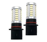Maso 2 luci fendinebbia bianche 33SMD P13W 33SMD super luminose luci diurne 12V