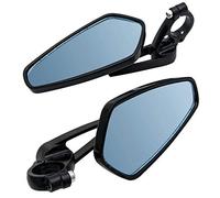 MASO 2 specchietti retrovisori laterali per moto, 22 mm, per manubrio da 22 mm