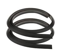 MASO 2PCS Universal Car Side Fender Ruota sopracciglio Arco Gomma Protector parafanghi, Nero, 1.5 m