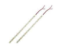 MASO 2X 5050 Auto Luci di Striscia LED 12V Flessibile Luce Interna Luci Interne Lampade Bianche 30cm