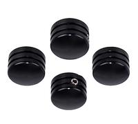 MASO 4 copribulloni per testa, compatibili con Ha-rle* Da-vid-s0* tutti i modelli Twin Cam, adatti per modelli Big Twin 1340 Evo, modelli Sportster, nero