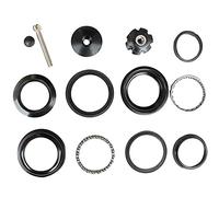 MASO 44mm MTB Casco Top Cap Cuscinetti 28.6mm (1-1/8 ") Tubo Forcella In Lega di Alluminio Della Bicicletta Forcella Anteriore Del Motociclo Del Supporto Della Bicicletta Dado Sostituzione