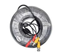 MASO Cavo di alimentazione video BNC 5 m-100 m RCA DC per telecamera di videosorveglianza DVR Kit sistema di sicurezza 30 m