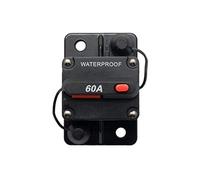 MASO Interruttore automatico impermeabile da 60 Amp con ripristino manuale, adatto per auto, auto, barca, bici, stereo audio, 12 V-24 V CC