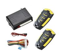 MASO - Kit per chiusura centralizzata auto, ingresso keyless, kit migliorato con scatola di controllo + 2 telecomandi di ricambio per chiusura centralizzata delle portiere dell’auto, stile 9