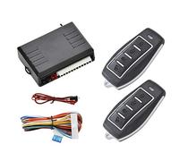 MASO Kit per chiusura centralizzata auto, universale, ingresso keyless, kit migliorato con scatola di controllo + 2 telecomandi di ricambio, per chiusura centralizzata delle portiere dell’auto