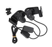 MASO Luci di Benvenuto per Porte con Ali d'Angelo, in Lega di Alluminio Bianca, Proiettore d'Ombra Blu, Lampada LED per Auto con Ali d'Angelo, 12V-24V CC, Bianca