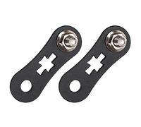 MASO Rialzi per serbatoio del gas, in ferro nero, Compatibile con Harley Sportster Nightster Iron 883 XL883 XL1200 48 72 tutti i modelli dal 1995 in poi
