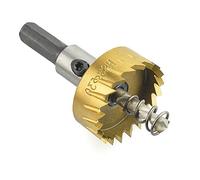 MASO - Sega a tazza da 12-65 mm in titanio HSS, set punta per trapano, strumenti per la rimozione per acciaio, acciaio inox, ferro, rame, ottone, alluminio, fibra di vetro, formica