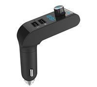 MASO Trasmettitore Fm, Bluetooth 4.2 USB LCD Auto Bluetooth Wireless Radio Adattatore Caricatore MP3 Player