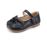 MASOCIO Ballerine Bambina Scarpa Eleganti Mary Jane Comunione Cerimonia Scarpine Primi Passi Bimba Principessa Scuola Taglia 35 Nero