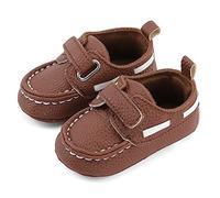 MASOCIO Mocassini Neonato Scarpe Primi Passi Bimbo Mocassino Scarpine Scarpette Eleganti Taglia 20 12-18 Mesi Marrone