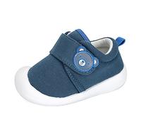 MASOCIO Scarpe Neonato Scarpine Primi Passi Bimbo Scarpette Bambino Maschio 6-12 Mesi Taglia 19 Blu Navy (Taglia Produttore: CN 14)