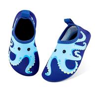 MASOCIO Scarpe Scoglio Bambino Estivi Scarpette Sassi Mare Bimbo Spiaggia Scogli Immersione Acqua Gomma Taglia 27 28 Blu Marino 1 (Taglia Produttore: CN 30/31)