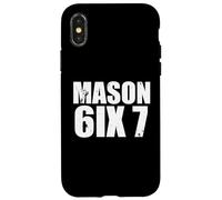 Mason 67 Meme Slang Viral Trend Tee Custodia per iPhone X/XS