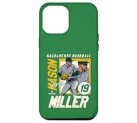 Mason Miller | Giocatori di baseball Sacramento MLB | MLBMMI204M Custodia per iPhone 12 Pro Max
