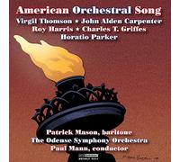 American Orchestral Song (Mann, Odense So) (CD) Album