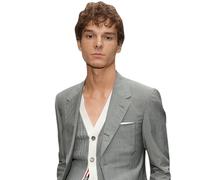 Mason Thames (Grey Suit) Half Body Buddy Cutout